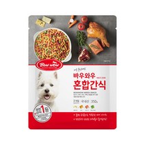 바우와우 혼합 강아지 간식 350g, 5개, 혼합맛