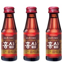 광동제약 진홍삼 골드 100ml 10병 홍삼농축액 0.2% 함유 홍삼골드