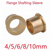 동슬리브 전기부품 5 pcs id 5 6 8 10mm 플랜지 자체 윤활 베어링 분말, 10x16x20-22x3mm