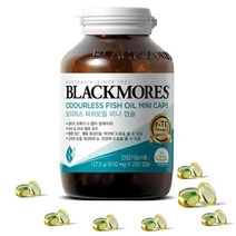 블랙모어스 r-TG 오메가3 미니 캡슐 510mg 240정 4개월분, 1개