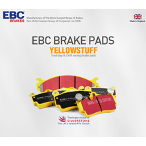 영국[EBC 브레이크] Yellowstuff/ 옐로우스터프 브레이크 패드/센서 BMW 2시리즈 M2 220D F22 M2 COPETITION, 후륜set EBC2132Y