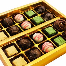 그랑피아프 거문도 해풍쑥 프리미엄 수제초코렛 혼합 (10구 15구 20구) 발렌타인데이 화이트데이 합격기원, 20g