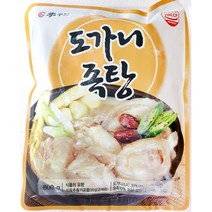 [더착한푸드]도가니족탕(이푸 700g) 5개 식자재마트 대용량 업소용 스지탕 우건탕맛집 도가지탕맛집 이푸도가니탕 즉석탕 간편식 우건탕 즉석요리, 1