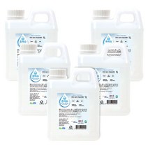 조이수 정제수 증류수 3차 초순수 1L, 5개입