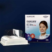 마스케어 M4 C타입 5개입 위생 투명마스크 시식 급식 헬로우라이프