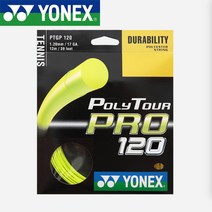 [정품]  Poly Tour Pro 120 Yellow 12m 1 serving/Yonex Tennis String/Tennis Gut