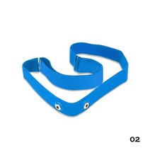 심박계 심박수 측정기 운동 Wahoo-Garmin 폴라 연결 아웃도어 밴드용 심박수 모니터 스포츠 러닝 센서 조, 02 Blue(only belt)