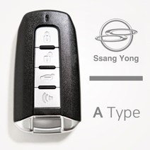 [쌍용 A type] 코란도C 코란도C 스포츠 스마트키 케이스, Luxyry Line - 브라운