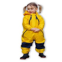 Tuffo Muddy Buddy 커버롤 레드 36개월 3T, Yellow_2T, 2T