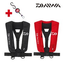 다이와 팽창식 구명복 DF-9100 구명조끼 라이프자켓, DF-9100 블랙 +사은품