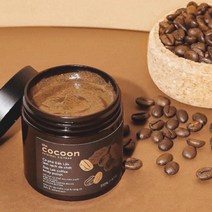 베트남 프리미엄 비건 코쿤 커피 바디 스크럽 에스테틱샵 사용 Cocoon Coffee Scrub 200ml, 1개