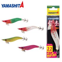 야마시타 에기 드롭퍼 1.8호 2.2호 2.5호 갑오징어 무늬오징어 한치 에기 루어낚시 하드베이트, F/차트그린