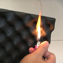 층간소음측정기 데시벨측정기 소음 진동 측정기 100x50cm 자동차 방음 매트 방음 폼, 검은색