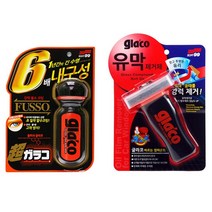 소프트99 글라코 유막제거제 100ml G-47 + 울트라 글라코 장기지속형 유리발수 코팅제 70ml G-19, 3세트
