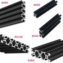 1pc 2020 2040 2060 2080 20100 T V-슬롯 알루미늄 프로파일 EU 표준 프레임 양극 처리 F CNC 3D 프린터 부품 레이저 조각 기계, 03-1200mm, 04-2040 T-Slot