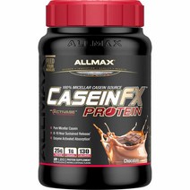 ALLMAX Nutrition - CaseinFX 100% 카제인 미셀라 단백질 초콜릿 0.9kg