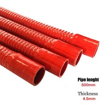 ID 30-100mm 범용 실리콘 플렉시블 호스 라디에이터 튜브 파이프 공기 흡입구 고압 고온 고무 조이너, 내경 110mm, 500mm