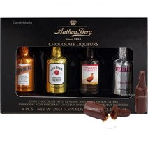 초콜릿 Liquor Bottles 안톤버그 Anthon Berg Liqueur 4ct 114994