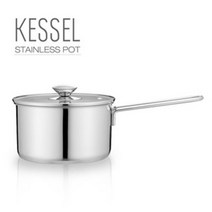 NUNUBITEL_kessel 스텐레스 편수냄비 인덕션 렌지 겸용 18cm 주방 요리 세트 혼수용 준비_NUB누비텔레숍, 옵션이없는_단일품목입니다, 옵션이없는_단일품목입니다