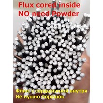 저온 알루미늄 플럭스 코어 용접 와이어 20 개 mm x 50cm WE53 구리 로드 대신 분말 필요 없음, 01 20PCS