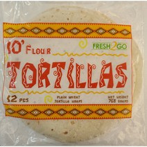 INDIA TORTILLAS 10inch 12pcs/1pack 인도10인치 또띠아, 12매, 768g