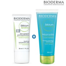 바이오더마 세비엄 센서티브 크림 30ml+세비엄 젤무쌍100ml증정