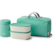 써모스 보온도시락 수프런치박스 직장인 학생 수험생식사용, 800ml + 민트