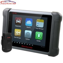 자동차라이트 자동차 라이트 전구 100% 오리지널 AUTEL MaxiSys MS906BT OBD2 블루투스 ECU 코딩 스캐너 MS906 BT 무선 자동차 진단-최고의 품질의 도, 02 Russian MS906BT