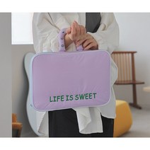캔디 자수 태블릿 맥북 LG그램 아이패드 케이스 노트북 11인치 13인치 가방 파우치, 그린