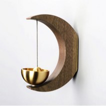 에레디홈 현관종 풍경 도어벨 문종 윈드차임 종, 어두운달