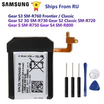 배터리 EB BR760ABE 삼성 기어 S3 프론티어/클래식 SM R760 SM R765 R770 S2 3G R730 S2 클래식 R720 S4 R810 R800 S R750|, 1개, CHINA, Gear S2 Classic R720