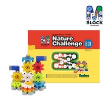 엠블럭 [러닝리소스] 기어로봇 교육블럭 B-01호 48pcs+교재 3세이상, 엠블럭 B-01호