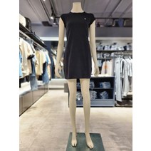 캘빈클라인진 여성 아카이브 로고 반팔 드레스 40WI334-BAE