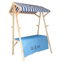 플리마켓매대 팝업샵 폴딩테이블 가판대 진열대 행사, 심플한 스타일의 150x60x200