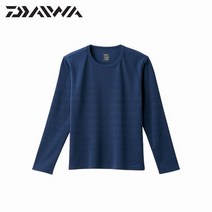 다이와 낚시복 셔츠 DE-87008 롱슬리브 긴팔 티셔츠, 메디발블루