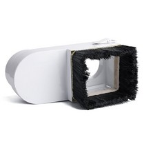 목공집진기 먼지 분진 집진기 65mm/80mm/85mm 직경 집진기 먼지 커버 브러시 CNC 스핀들 모터 밀링 머신용, 06 90mm diameter