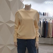 온앤온 소매포인트 라운드넥 티셔츠 JW2ME349