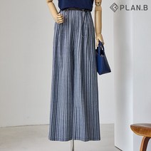 플랜비 허리밴딩 스트라이프 팬츠 P2307PT099C
