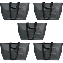 모담 컬러 타포린백, S(무광)-그레이 5개