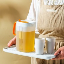 Plastic Water Jug with Handle High Capacity Water Bottle Portable Kettle Drink Container Lemonade Di, [8] 22L Large Green