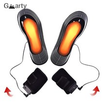 겨울 발열깔창 보온 기능성 신발 깔창 방한 열선 발난로 충전식 가열 안창 전기 발 패드