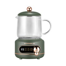 Qcooker 리퀴드 히터 가정용포트, CRM01(Retro Green)