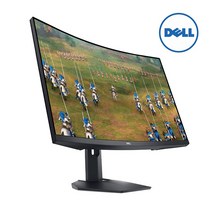 델 80.13cm FHD 게이밍 커브드 모니터, S3222HG