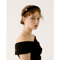 오스트리아 크리스탈 벨벳 헤어밴드 JP-23-352HB