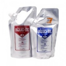 뷰티원 스퀴드 잉크 컬러 트리트먼트 (오징어 먹물컬러) 1제500g+2제500g, 딥블랙(Deep Black)