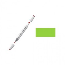 WAP986384[신한] 터치 트윈 브러쉬 마카 GY234 리프그린 / 1개입