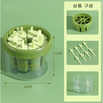 8칸 스틱몰드 무지 삼각주형 수제 아이스크림 실리콘 파티 음료바 트레이 아이스바 만들기 샤베트 3D 위스키 얼음큐브 홈메이드 얼음틀 아이스크림메이커 여름가정용, 구성1번-그린 8칸 스틱몰드 1p