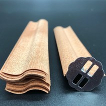 캔들심지 양초 나무 세트 10 조각 불꽃 모양의 자연 나무 Wicks Cnadle 윅 왁 스 코어 DIY 촛불 만들기 용, 06 40mm x 80mm