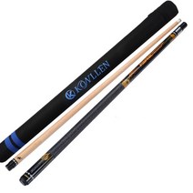당구 큐대 3쿠션 고급 개인큐 풀 큐 팁 유니 록 메이플 샤프트 아일랜드 리넨 랩 큐, 12.75mm, wc2 케이스