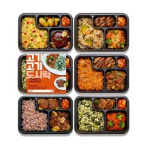 [혼밥데이] 양많은 고기고기 도시락 5종-한끼든든 직장인 도시락, 5개